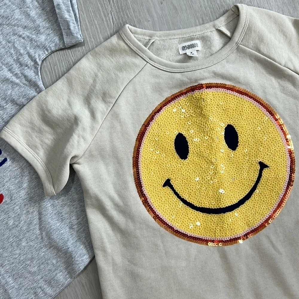 2 Gymboree oversized tee shirts